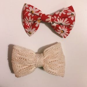 small hair bows from Forever 21